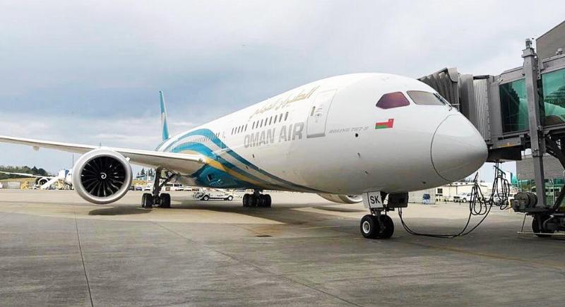 Oman Air welcomes the first of three Boeing B787-9 into the fleet