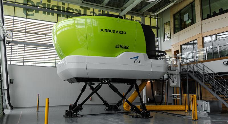 airBaltic to acquire Second Airbus A220 Full Flight Simulator