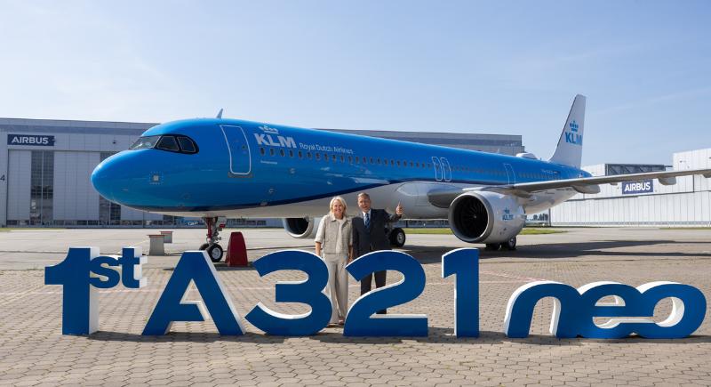 KLM acquires first Airbus A321neo for fleet modernization