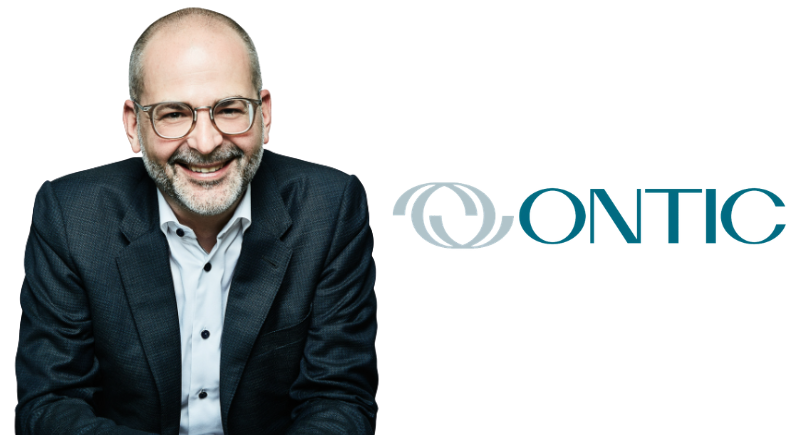 Jean-Christophe Gallagher and Ontic logo.