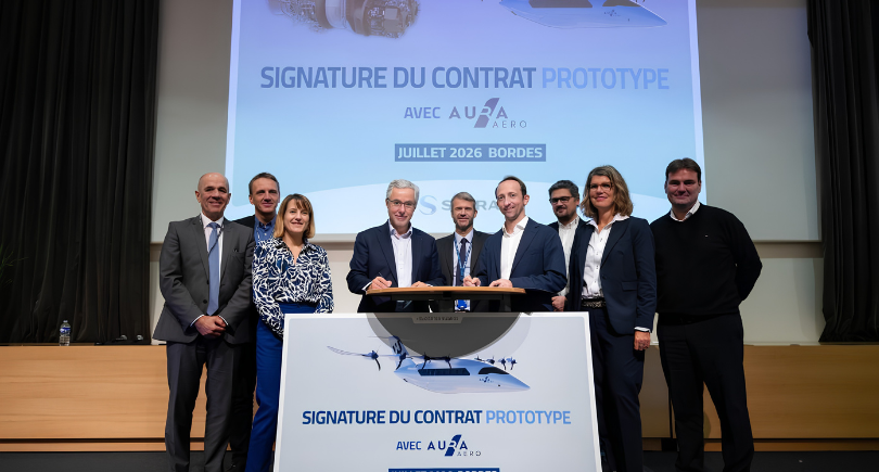 Safran and AURA AERO partner to develop hybrid-electric turbogenerators for the 19-seat ERA regional aircraft programme.