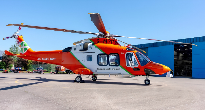 EuroNav 7 mission system displayed in a helicopter cockpit