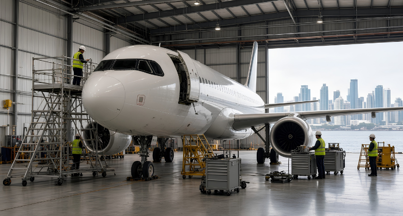 ST Engineering secures S$2.9 billion in Q2 2026 contracts, driven by strong commercial aerospace MRO demand.