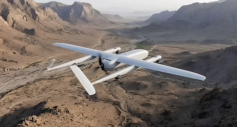 Shadowfax SF45 hybrid VTOL UAS with quick-swap propulsion unit