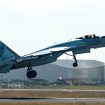 UAC delivers Su-35S multirole fighters to the Russian Aerospace Forces after factory testing.