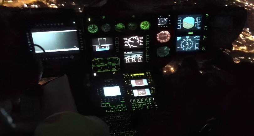 UK emergency services helicopter undergoing communications equipment upgrade for ESN