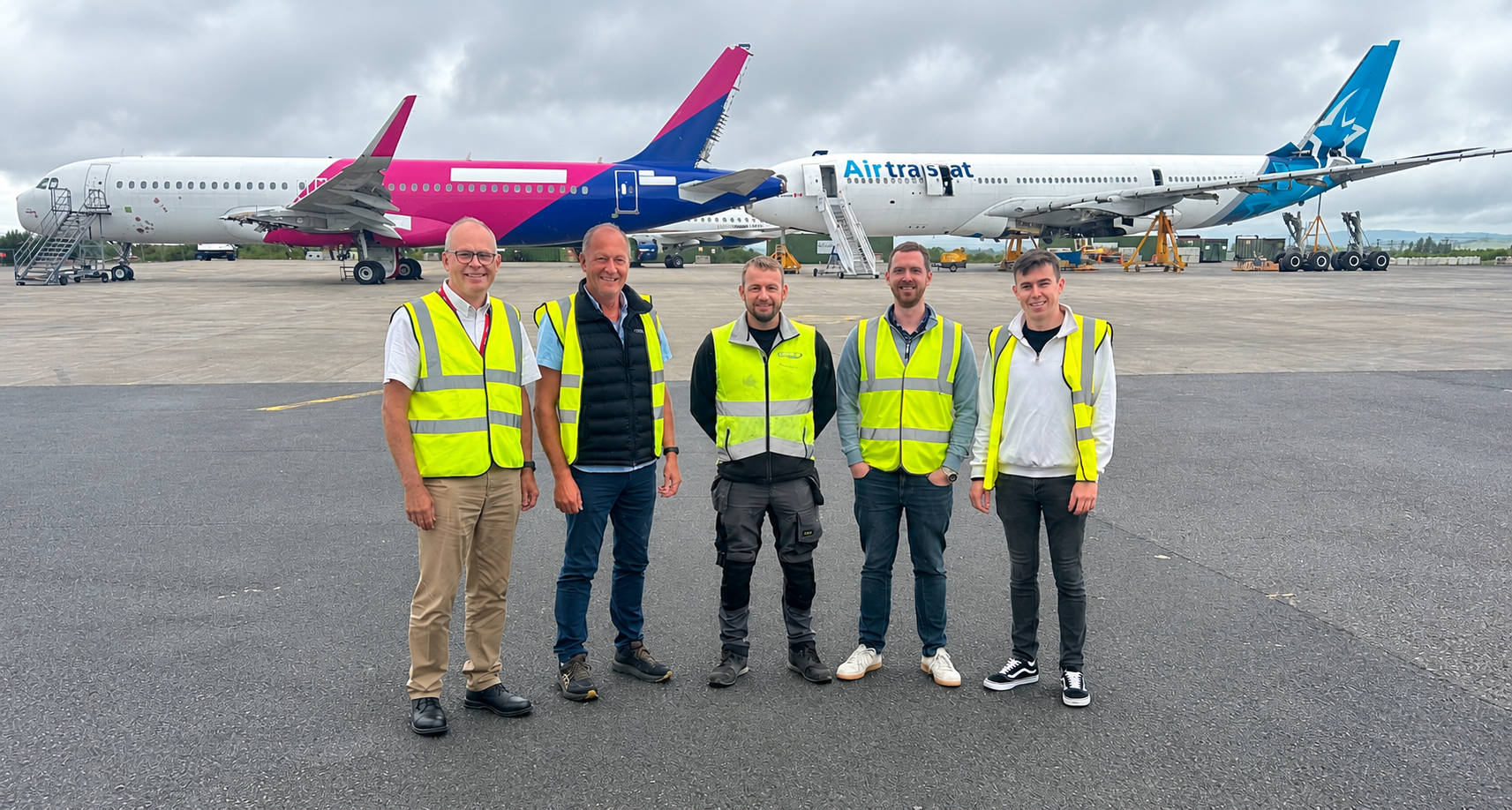 EirTrade Aviation's aircraft disassembly and maintenance facility at Knock, Ireland