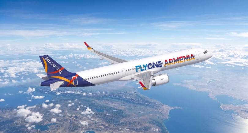 FLYONE Armenia Airbus A321neo aircraft powered by CFM LEAP engines