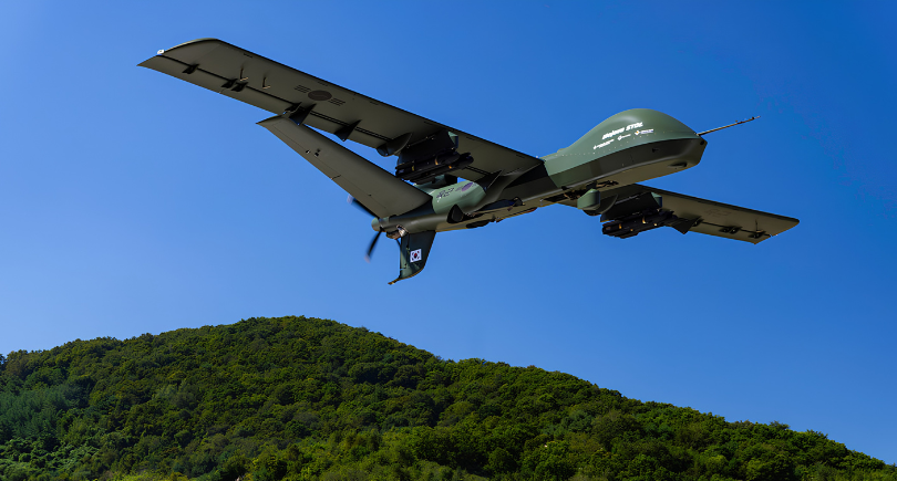 GA-ASI Mojave STOL UAS conducting short takeoff and landing demonstration in South Korea