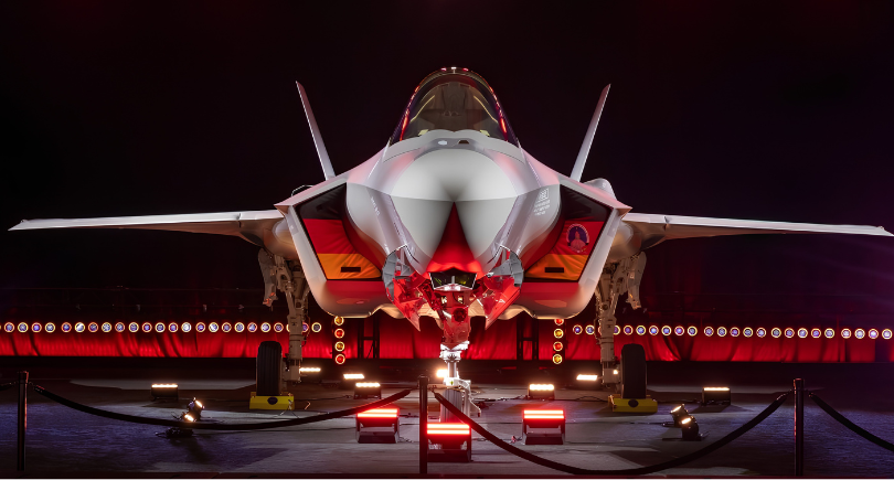 Germany’s first Lockheed Martin F-35A Lightning II presented to the Luftwaffe
