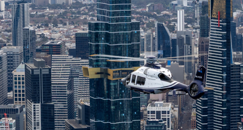 Linfox Airbus H160 helicopter prepared for entry into service in Australia