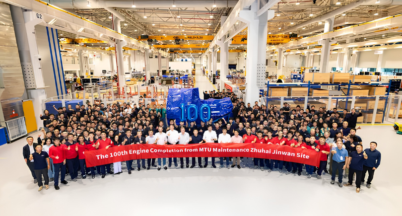 MTU Maintenance Zhuhai PW1100G-JM engine MRO facility in Jinwan