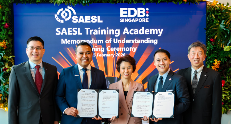 SAESL and EDB sign Training Academy agreement