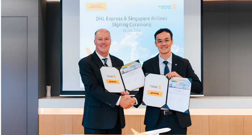 DHL Express and Singapore Airlines sign partnership renewal