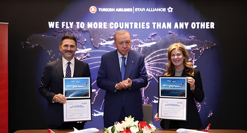 Turkish Airlines Boeing 737 MAX aircraft
