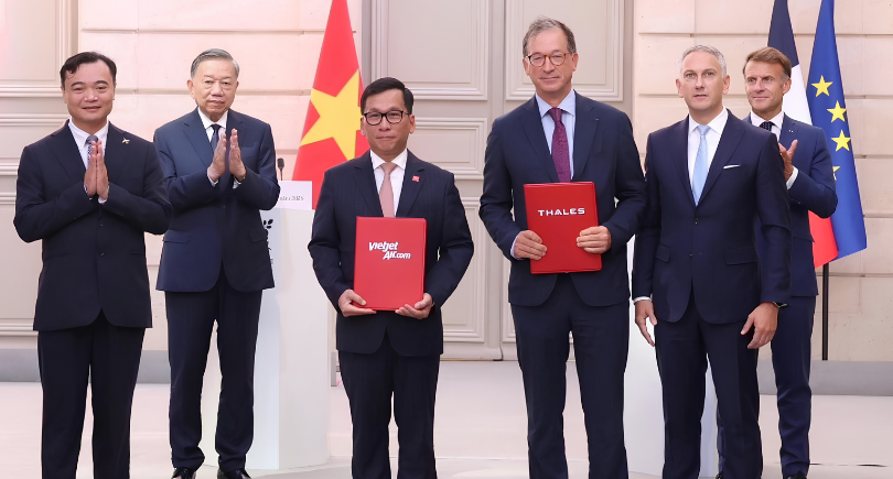 Vietjet and Thales component MRO and digital aviation cooperation for A320 and A330 fleets