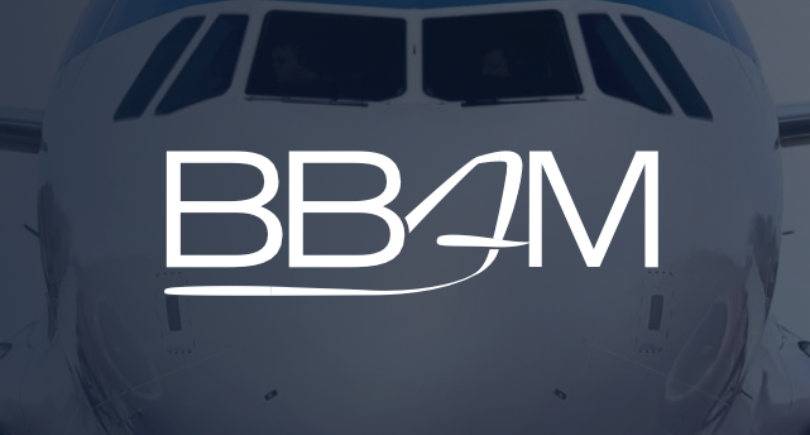 BBAM logo displayed over an aircraft cockpit background.