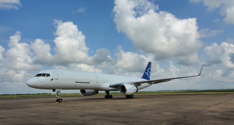 AerSale Boeing 757-200PCF freighter leased to Mister Air for European cargo operations