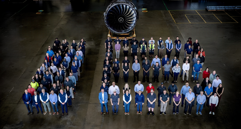 Delta TechOps aircraft maintenance operations supporting Delta Air Lines and third-party airline customers
