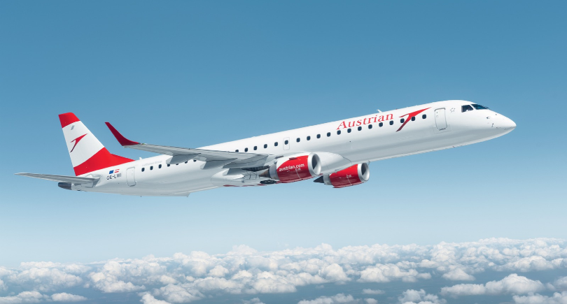 Embraer signs component pool agreements with Austrian Airlines and Air Dolomiti for 43 E-Jets.