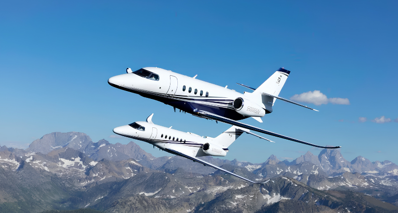Cessna Citation Longitude business jet approved for Gogo Galileo HDX satellite connectivity using Eutelsat’s OneWeb low-Earth-orbit network.