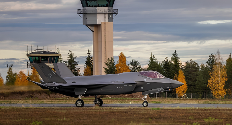 Finnish F-35A fighters and domestic F135 engine MRO capability