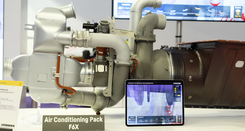 Liebherr-Aerospace business jet landing gear, air management systems and electromechanical actuator technologies