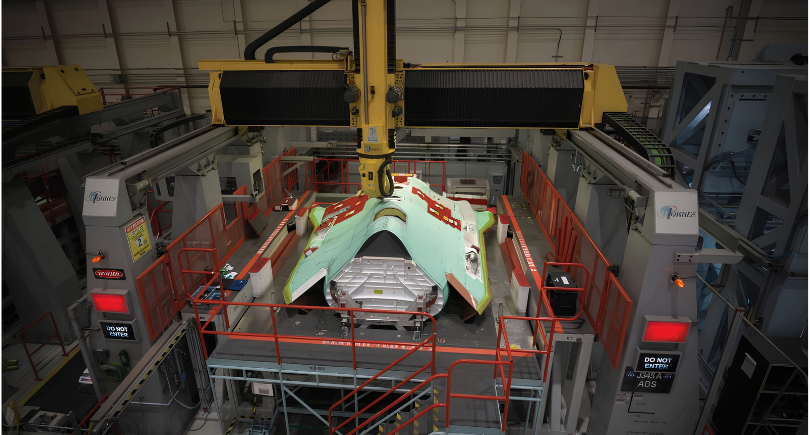 Northrop Grumman AI and robotic automation used in F-35 production